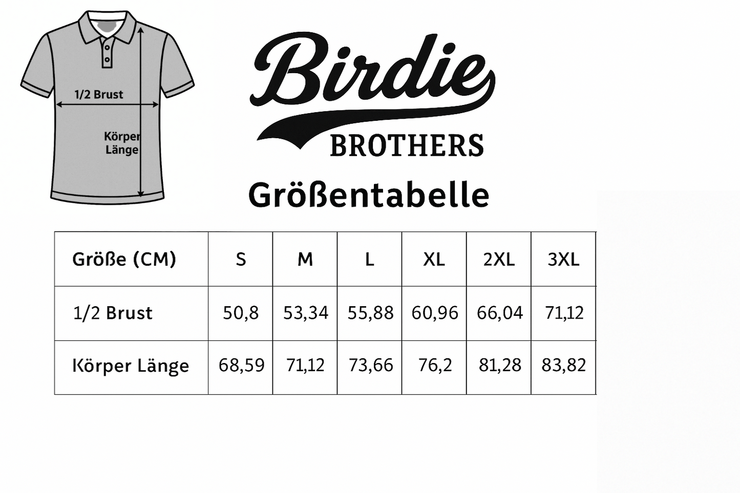 Birdie Brothers Starter Set – Polo + Pullover + Cap